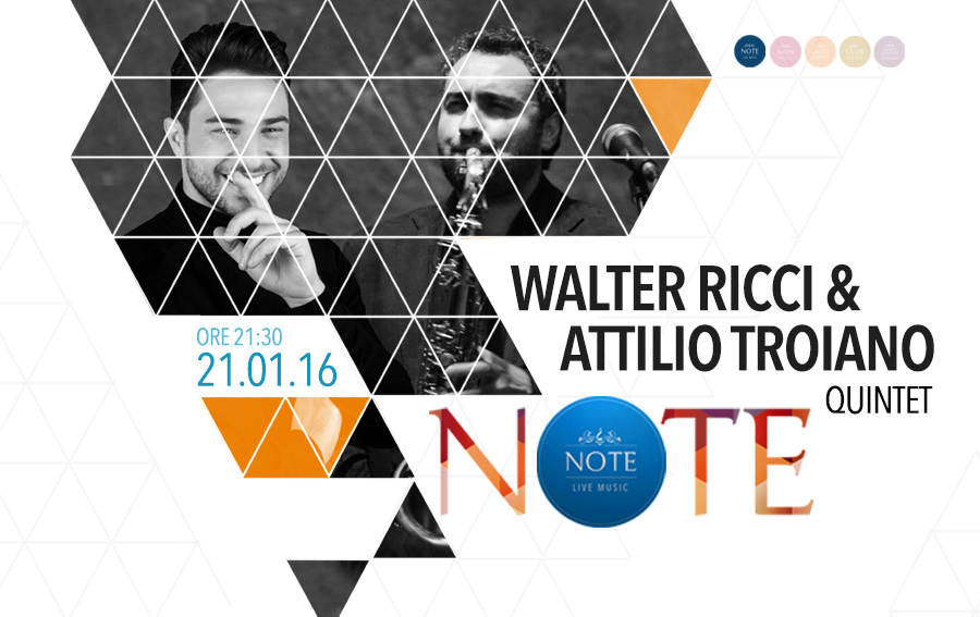 NOTE - Ricci & Troiano giovedì