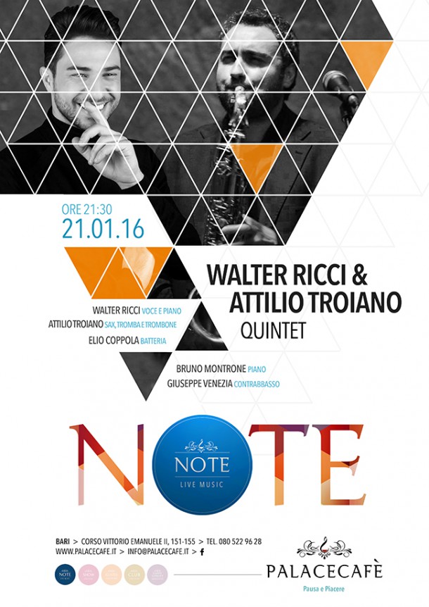 NOTE - Walter Ricci & Attilio Troiano