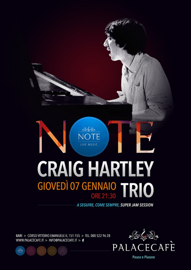 NOTE - Craig Hartley Trio Jazz